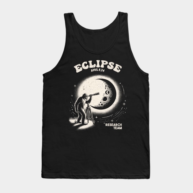 Bigfoot Research Team Eclipse 2024 Tank Top by Yopi